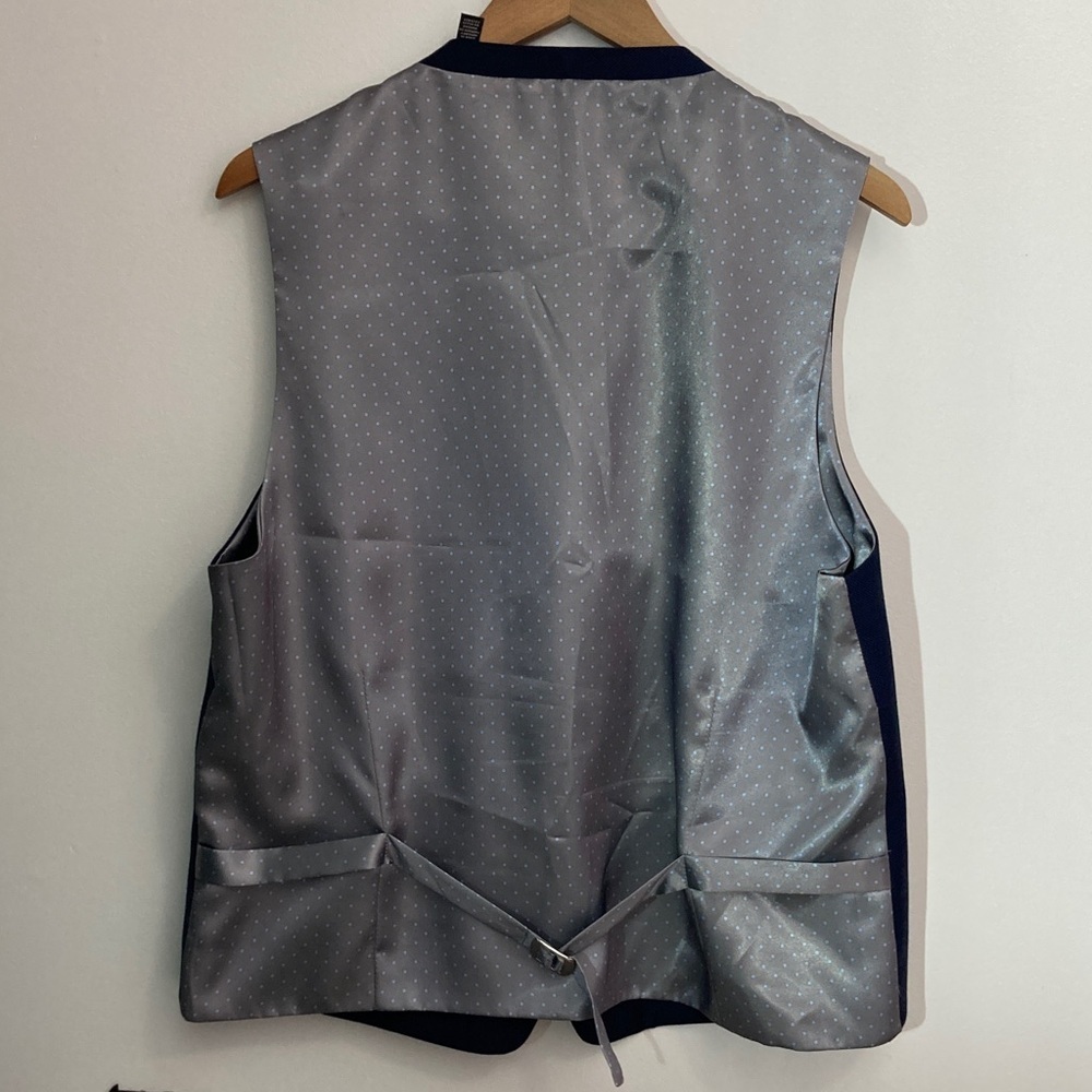 Ted Baker Blue and White Polka Dot Fabric - Picture 10 of 11